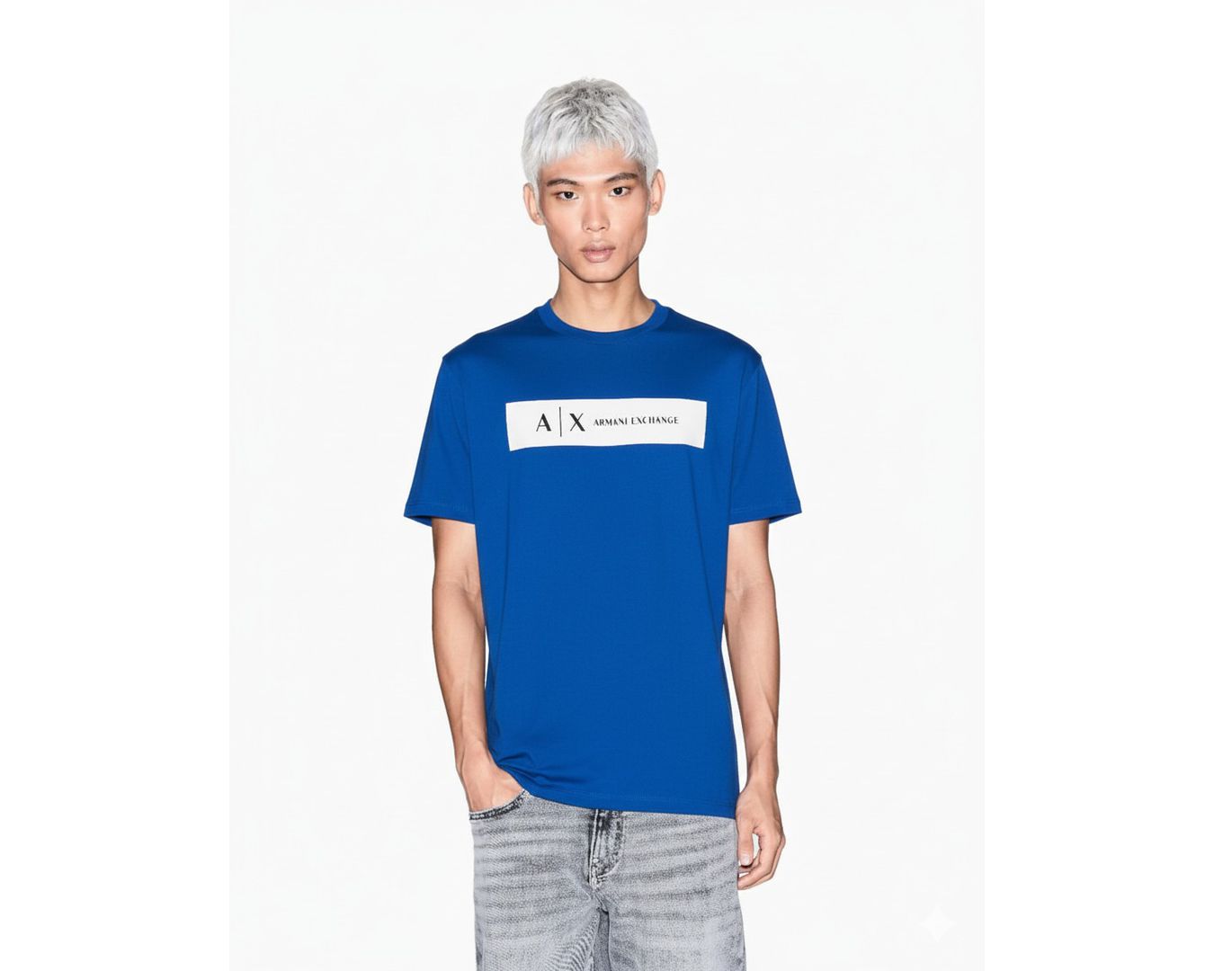 CAMISETA ARMANI EXCHANGE - AZUL ROYAL
