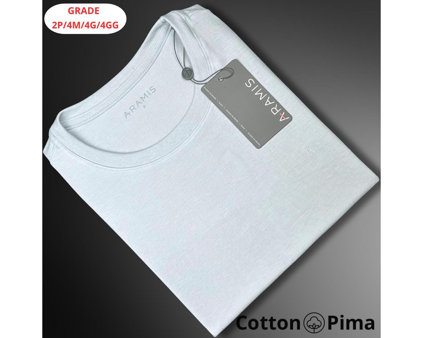 CAMISETA ARAMIS NACIONAL - BRANCA