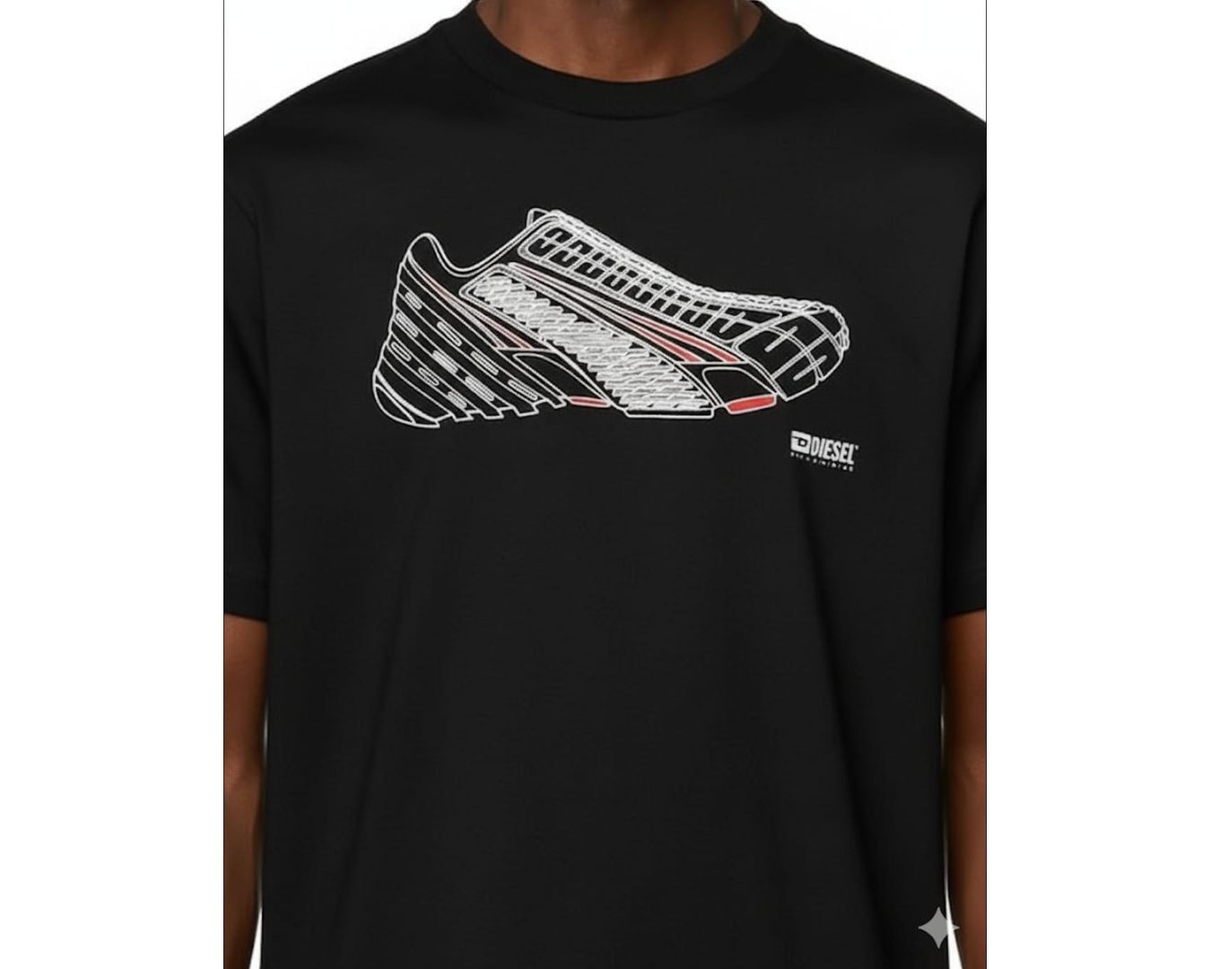 Camiseta Diesel -Preta