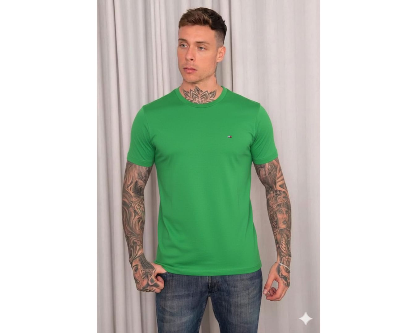 Camiseta Tommy Hilfiger - Verde