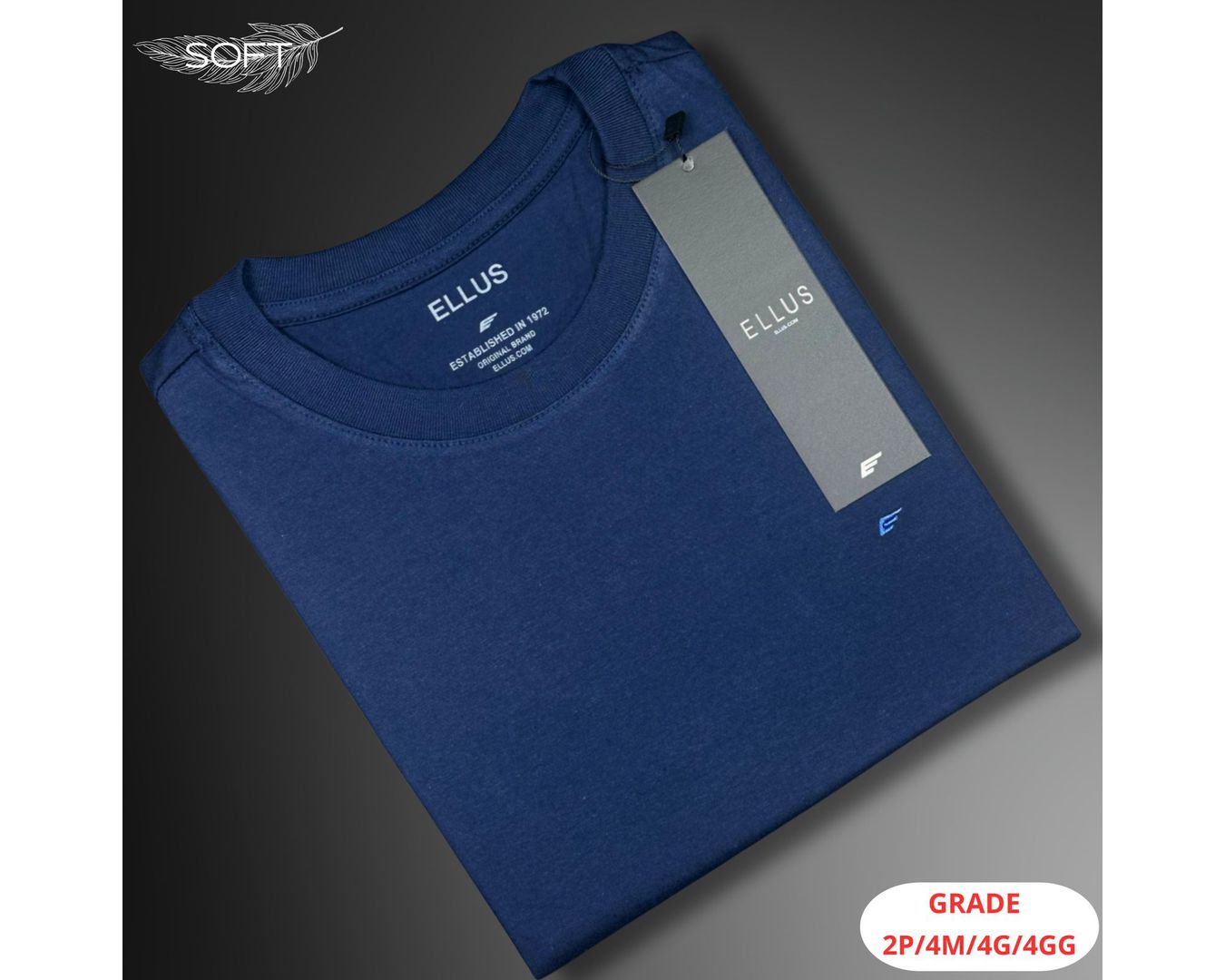 CAMISETA ELLUS NACIONAL - AZUL MARINHO