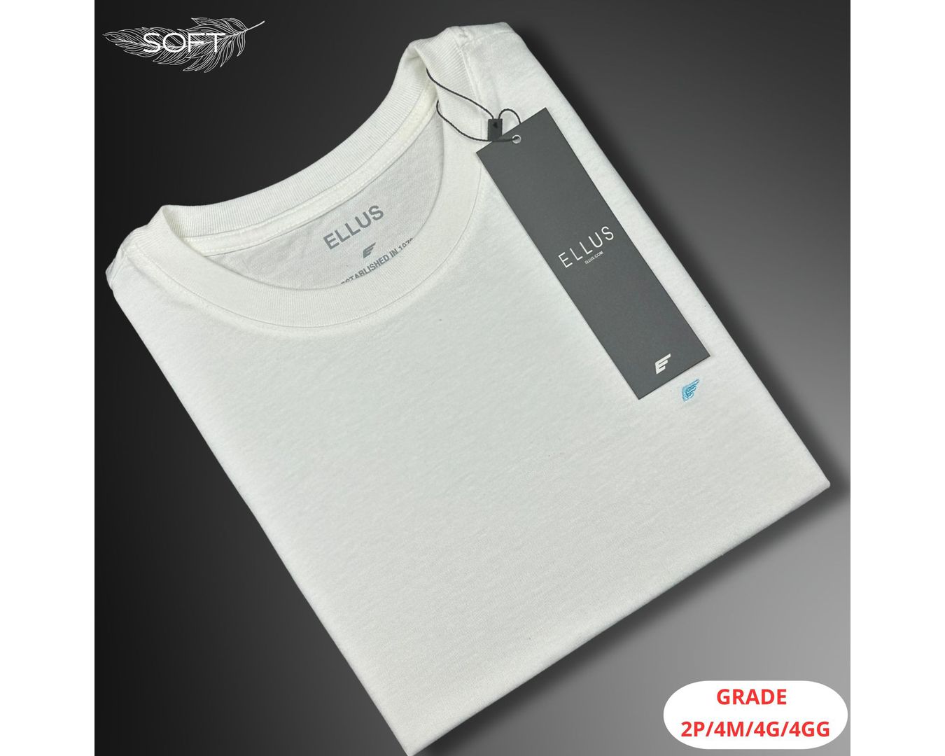 CAMISETA ELLUS NACIONAL - BRANCA