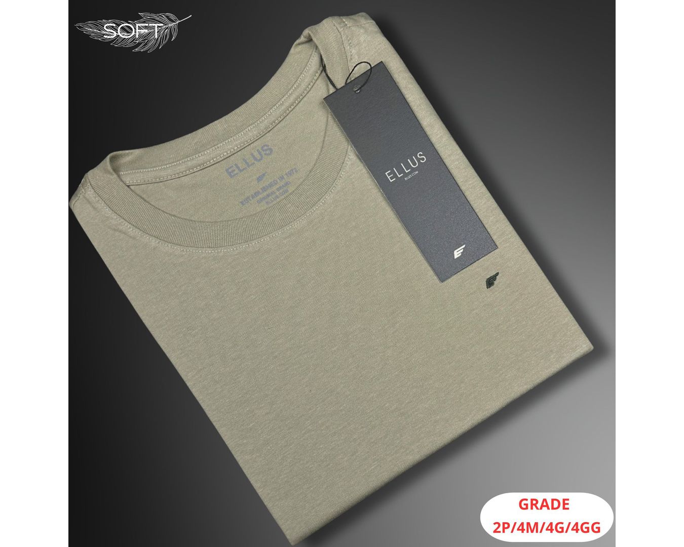 CAMISETA ELLUS NACIONAL - BEGE 
