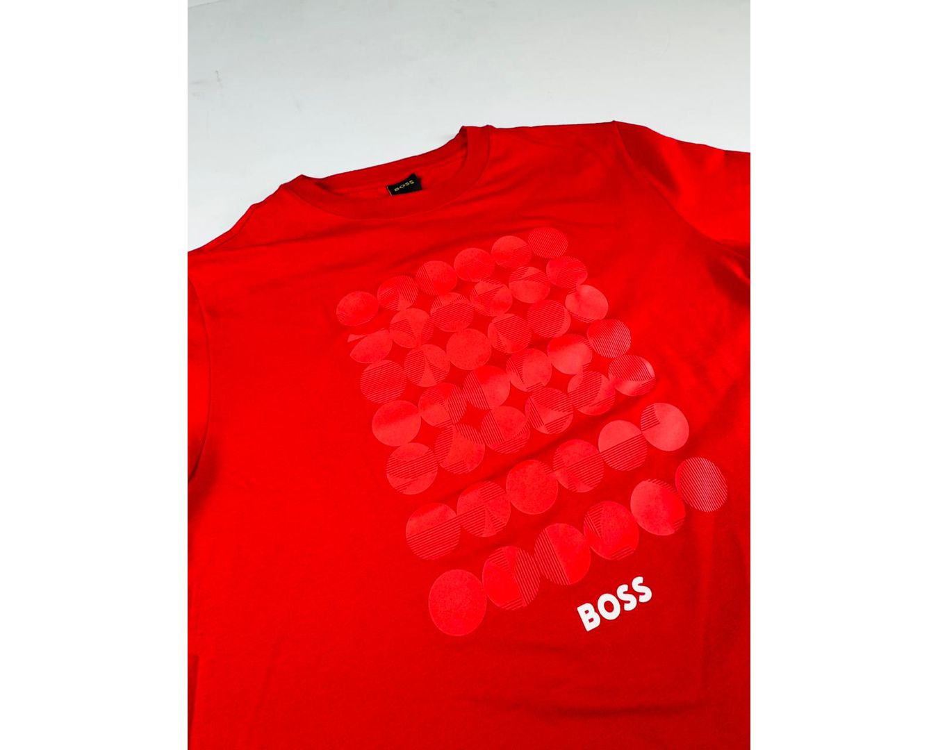 Camiseta Hugo Boss - Vermelho 