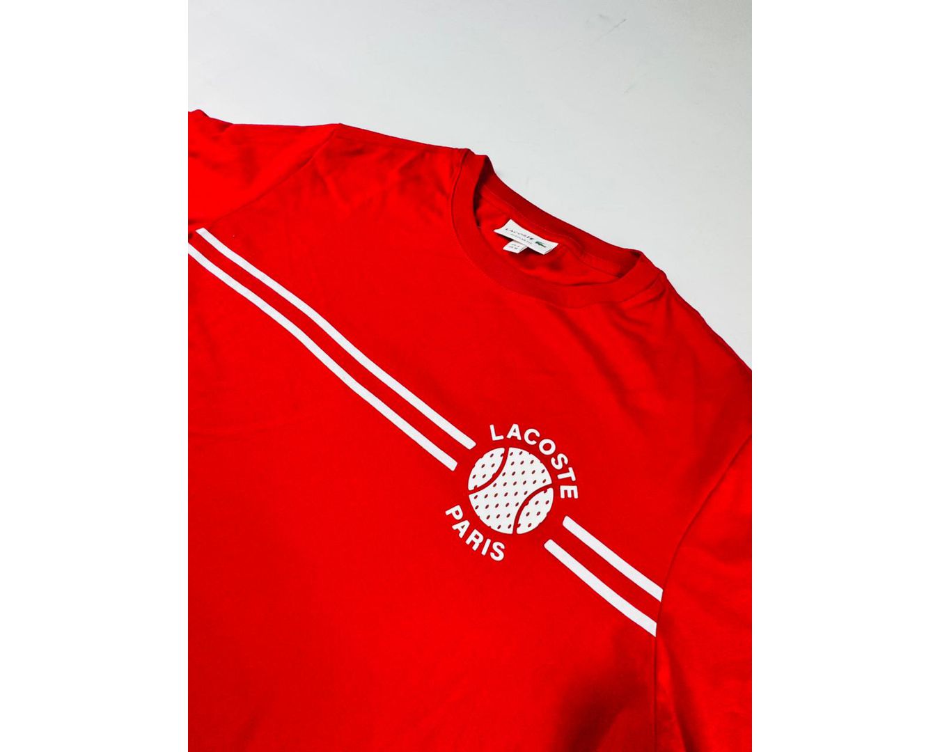 Camiseta Lacoste - Vermelho