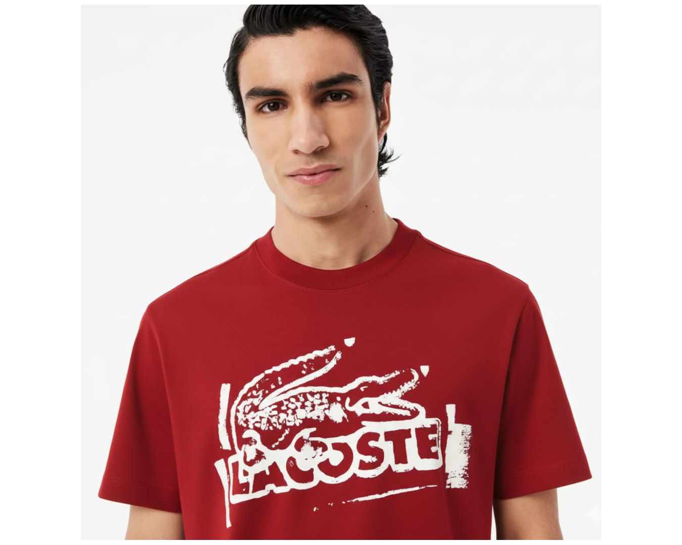 Camiseta Lacoste - Vermelha