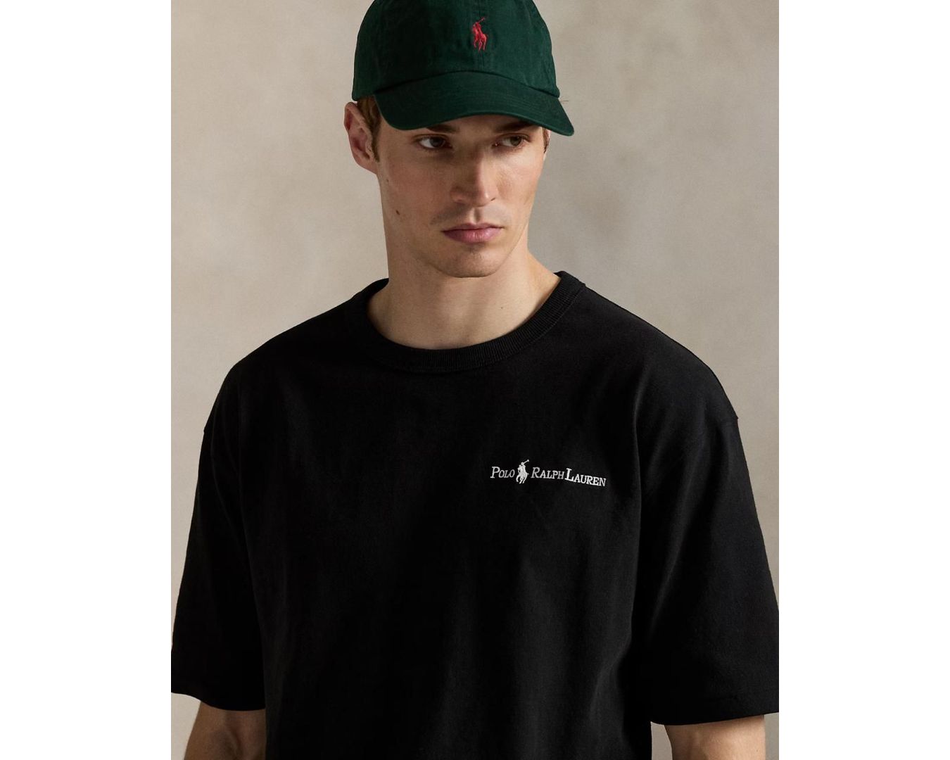 Camiseta Ralph Lauren - Preto