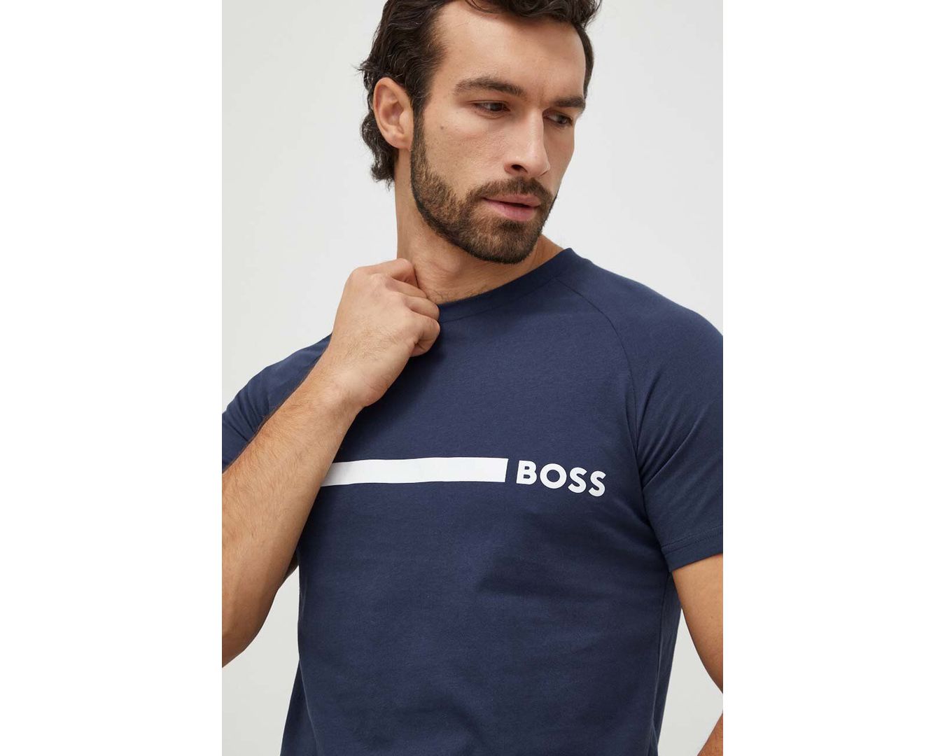 Camiseta Hugo Boss - Marinho 