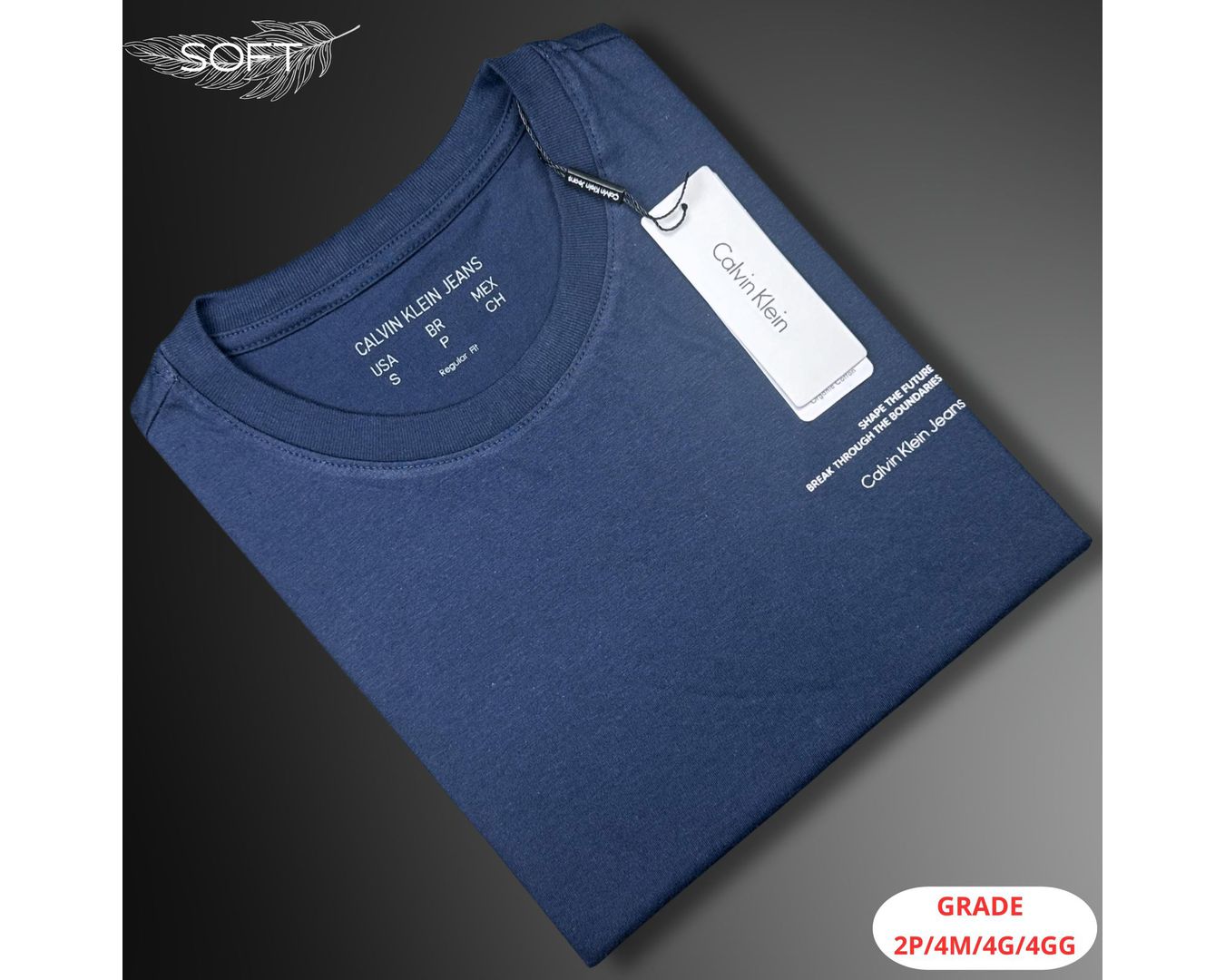 CAMISETA CALVIN KLEIN NACIONAL - MARINHO 