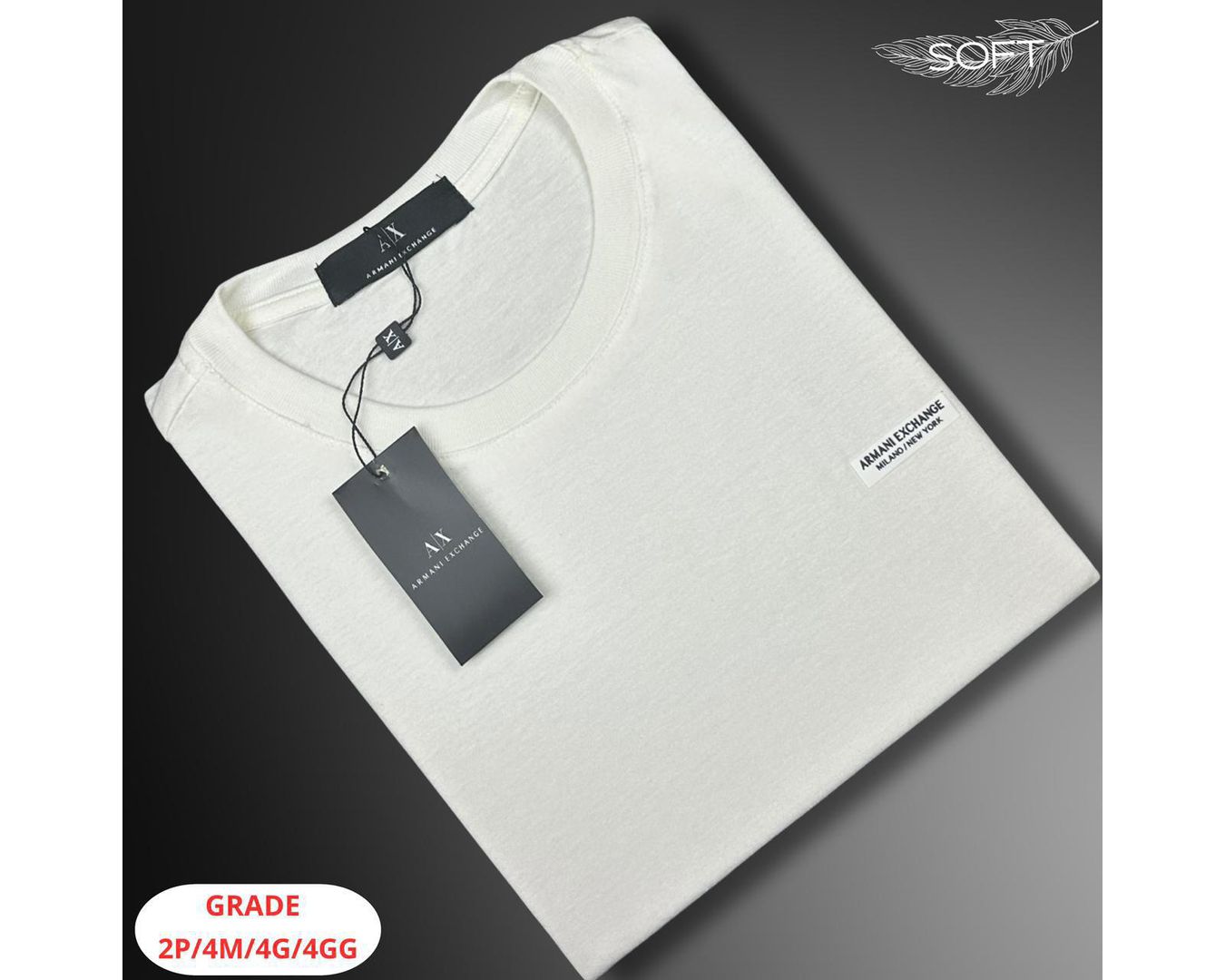 Camiseta Armani Nacional - Branca 