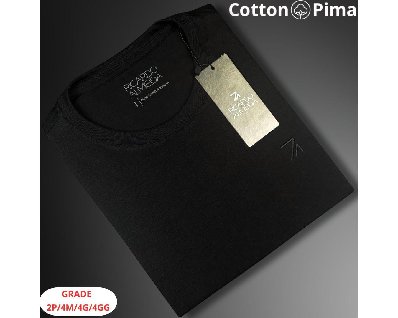 CAMISETA RALPH LAUREN NACIONAL - PRETA
