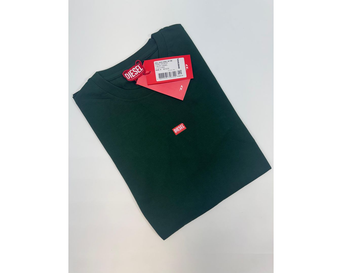 CAMISETA DIESEL - VERDE