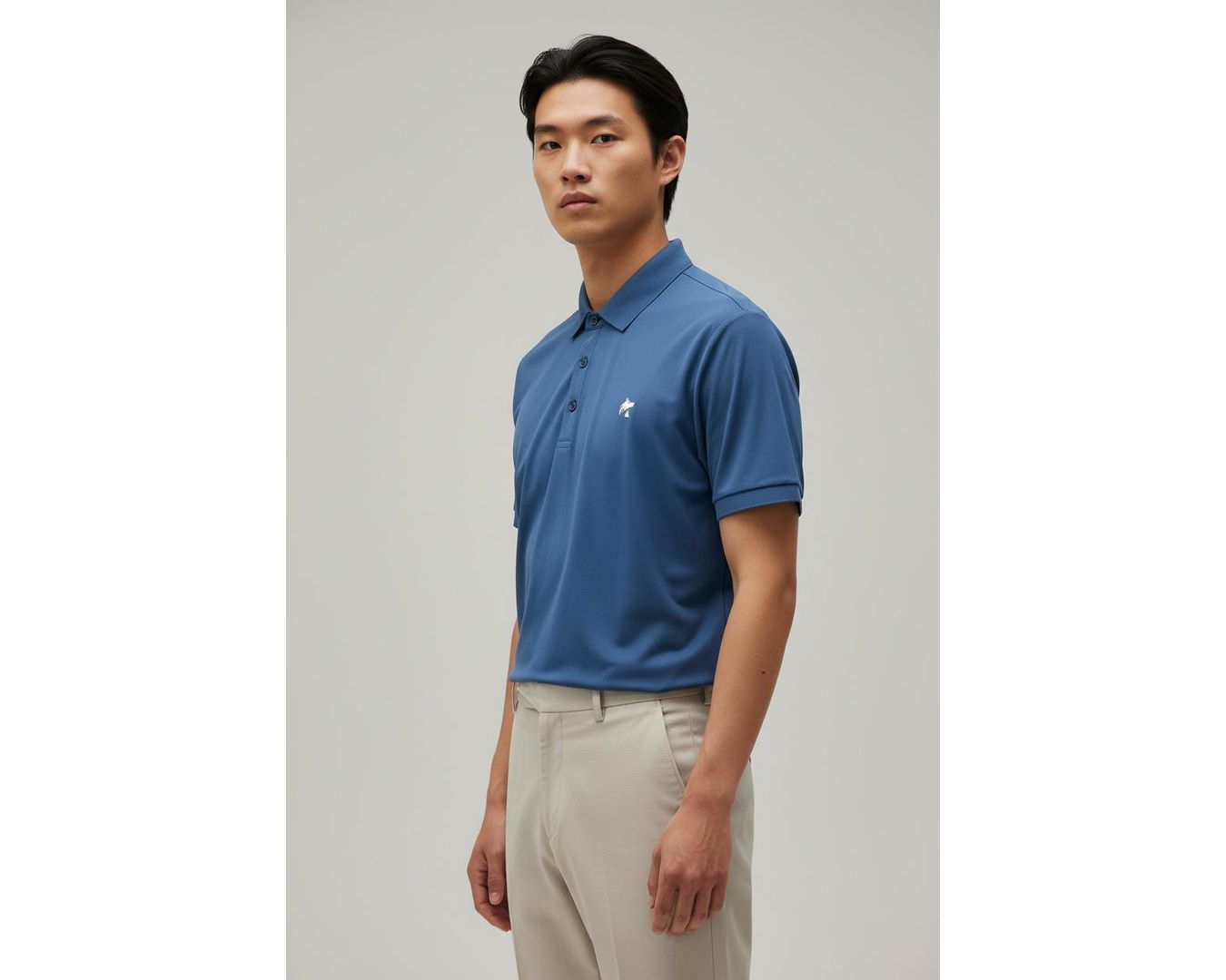 GOLA POLO MARTINE LORENZO - AZUL OCEANO