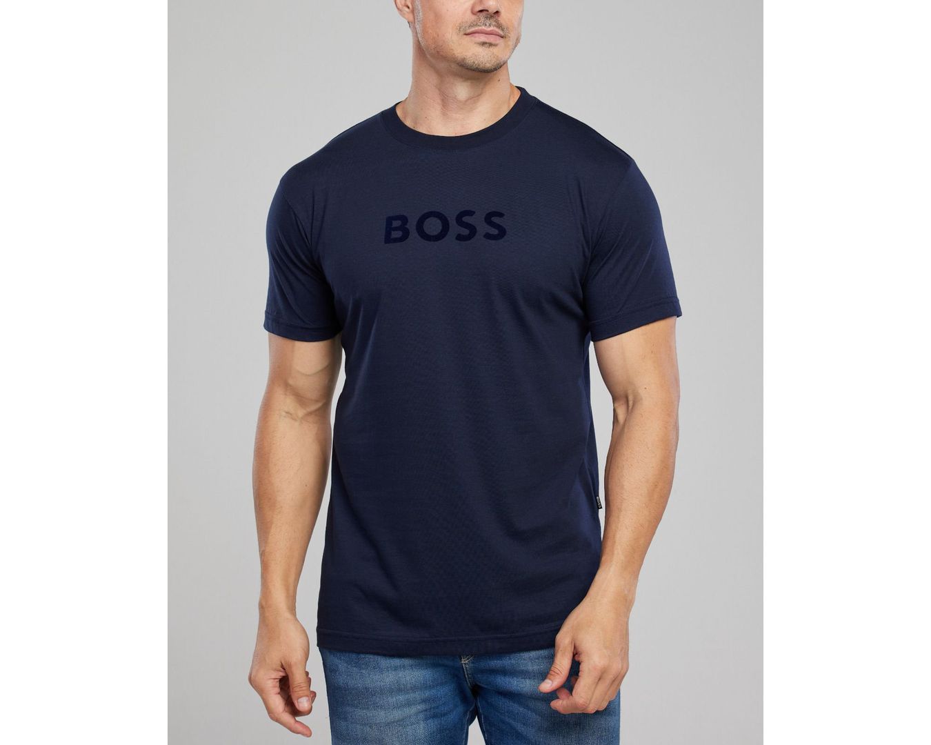 Camiseta Hugo Boss Azul Marinho
