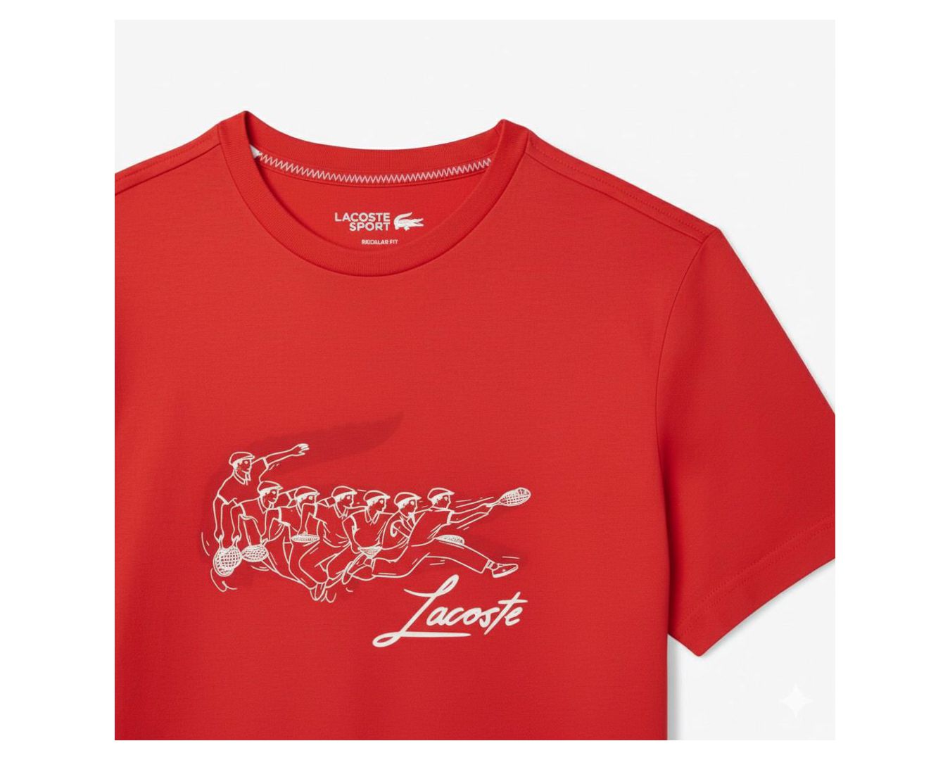 Camiseta Lacoste - Vermelho