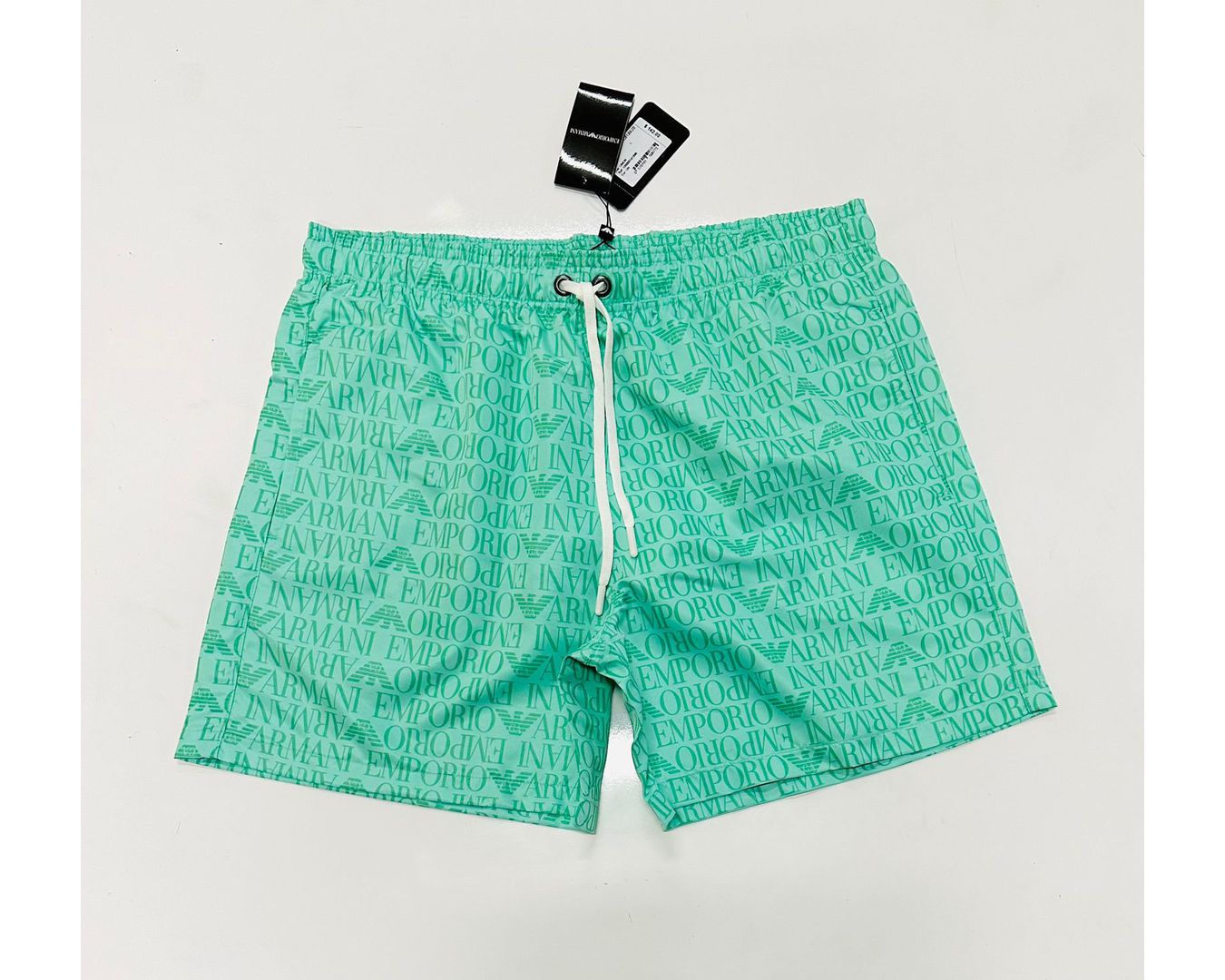 Short Tactel Empório Armani - Verde Água 
