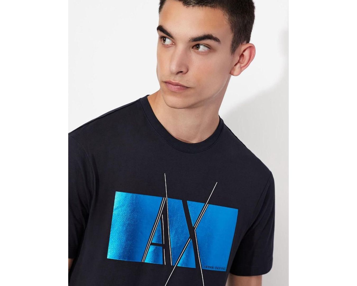 Camiseta Armani Exchange - Preta - Egípcia 