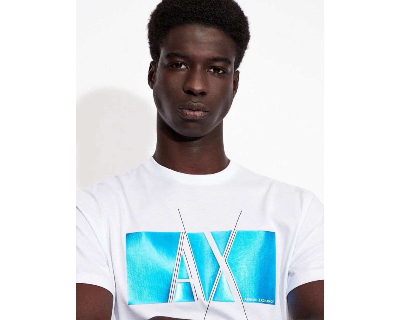 Camiseta Armani Exchange - Preta - Egípcia 