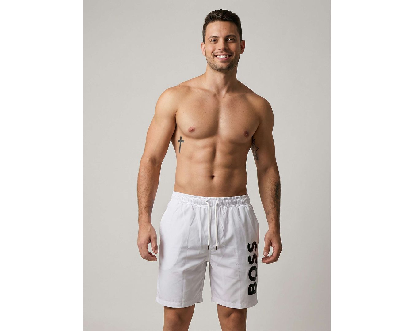 SHORT HUGO BOSS - BRANCO