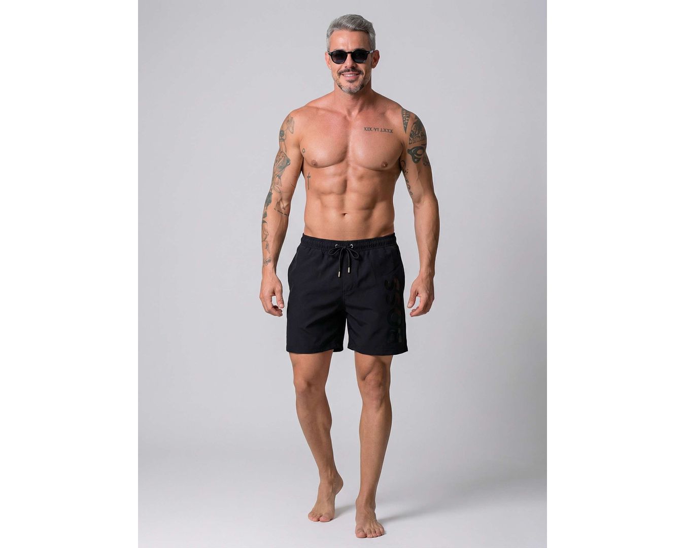 SHORT HUGO BOSS - PRETO