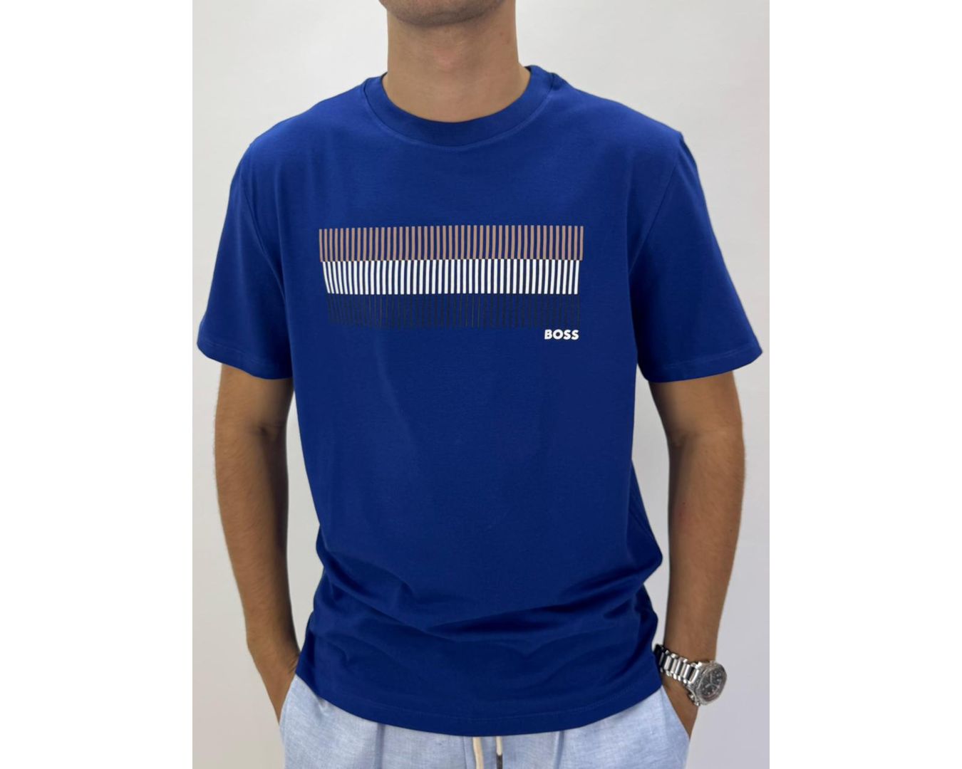CAMISETA HUGO BOSS - AZUL