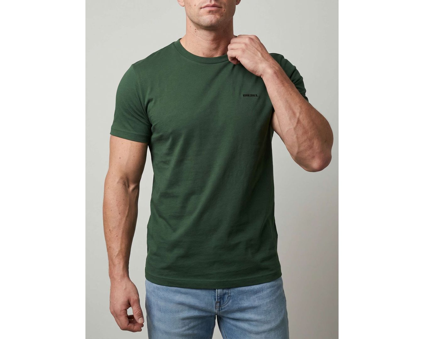 CAMISETA DIESEL - VERDE MUSGO