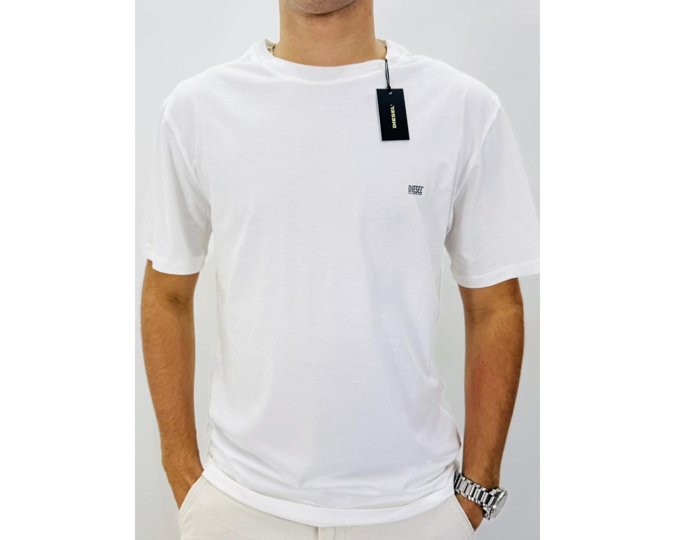 Camiseta Diesel - Branco 