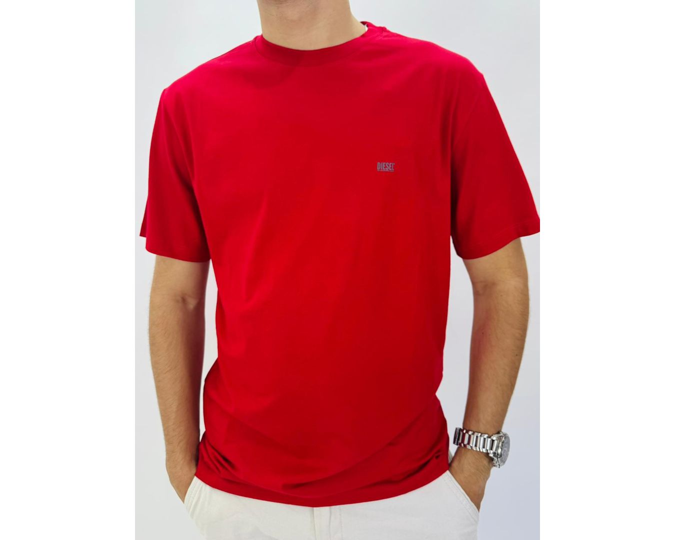 Camiseta Diesel - Vermelha 