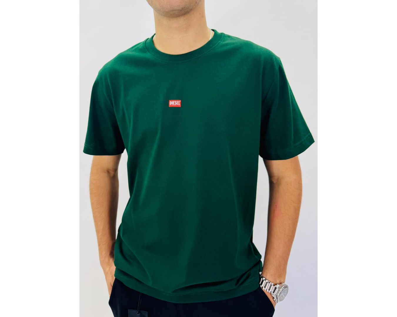 CAMISETA DIESEL - VERDE