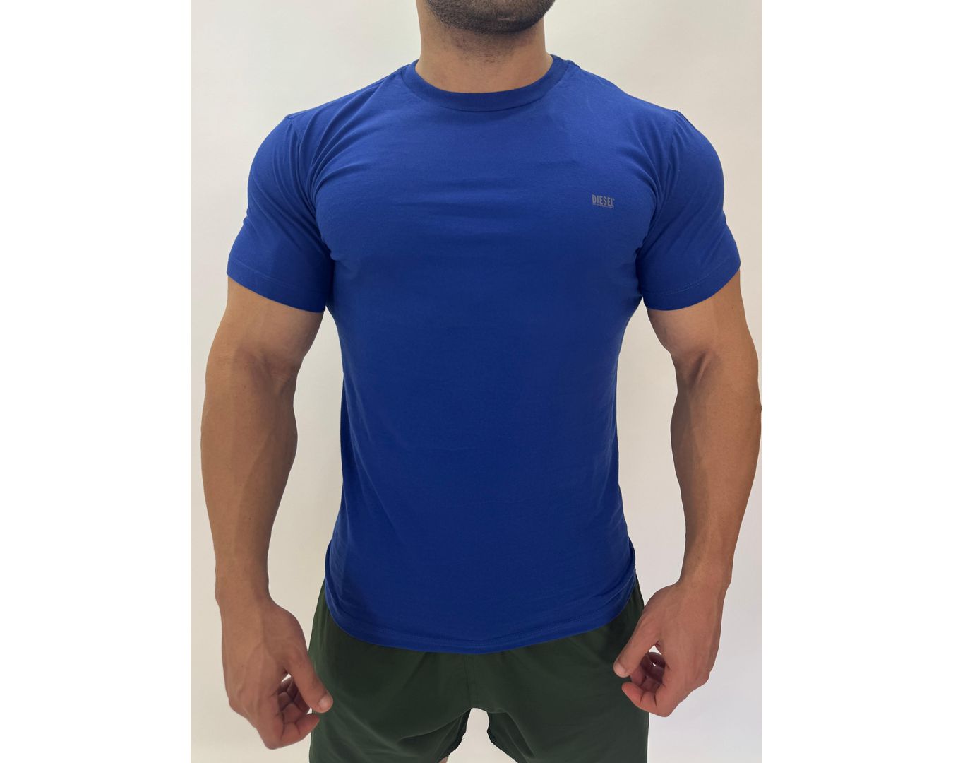 Camiseta Diesel - Azul Royal 