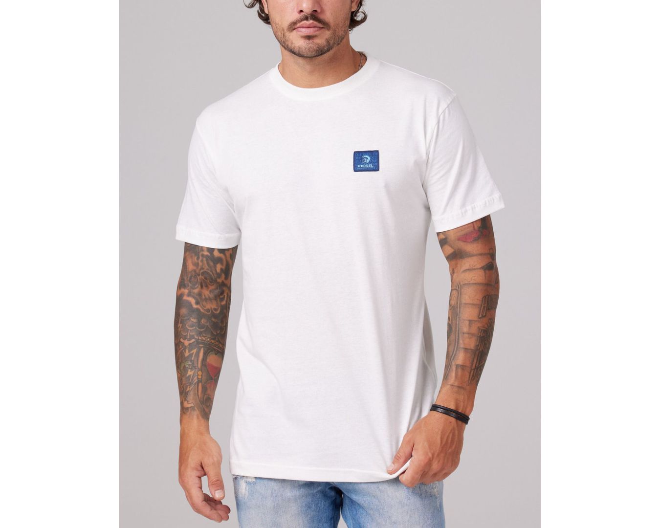 CAMISETA DIESEL - BRANCO