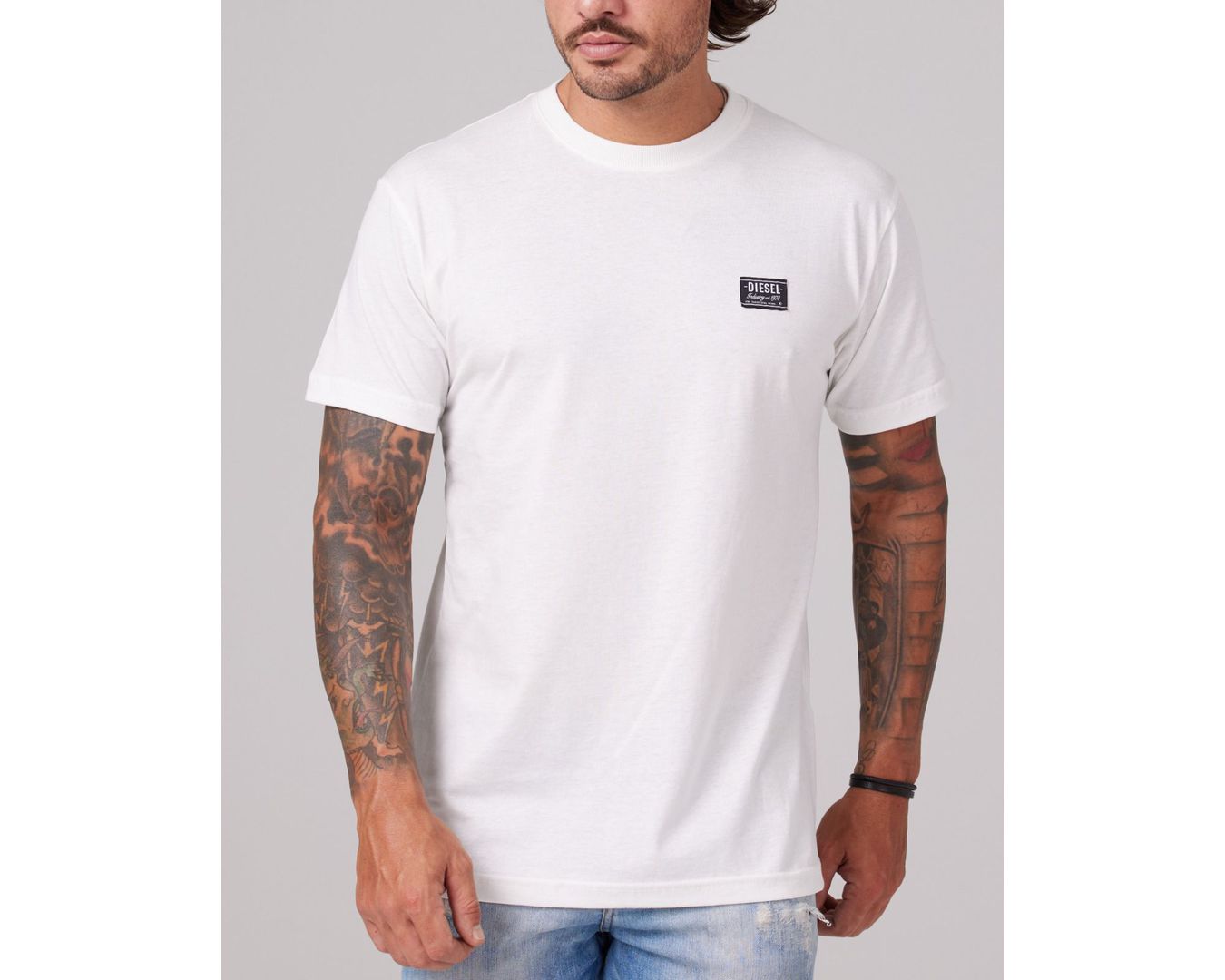 CAMISETA DIESEL - BRANCO