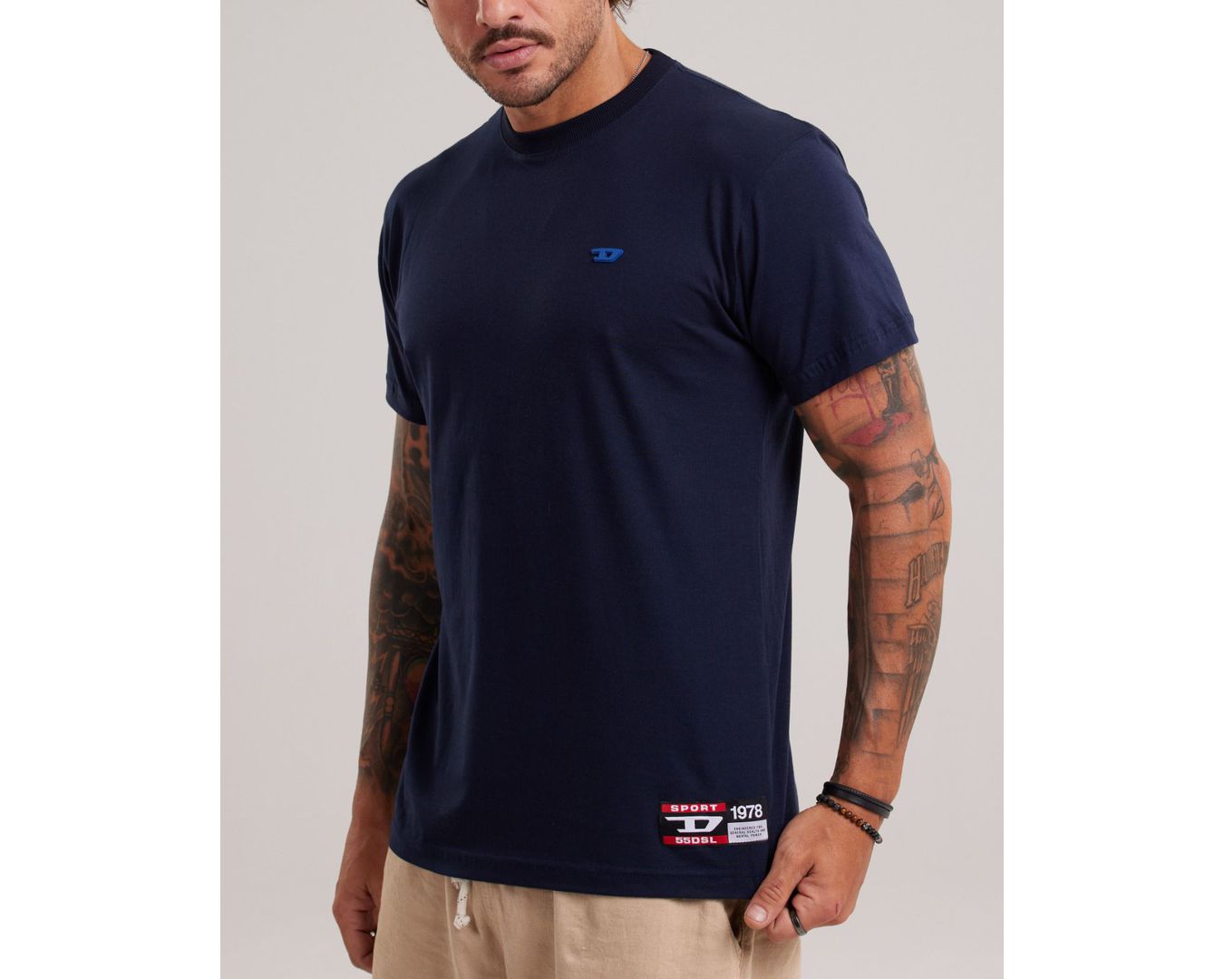 CAMISETA DIESEL - MARINHO