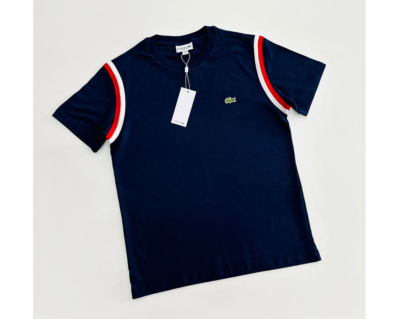 CAMISETA LACOSTE - MARINHO
