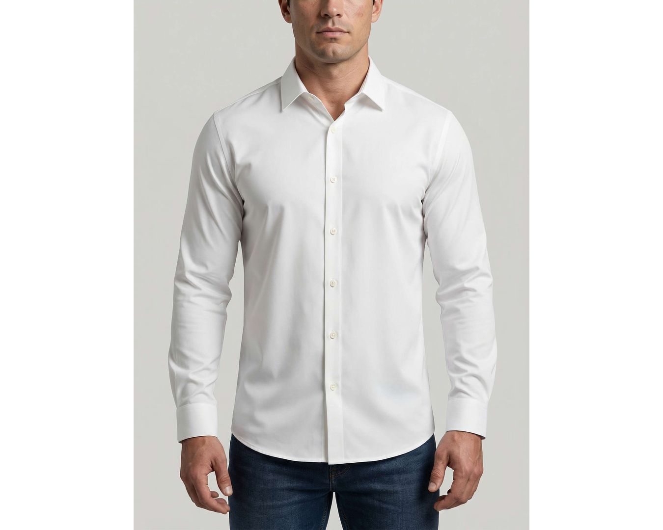 MARTINE LORENZO CAMISETA SOCIAL - BRANCO