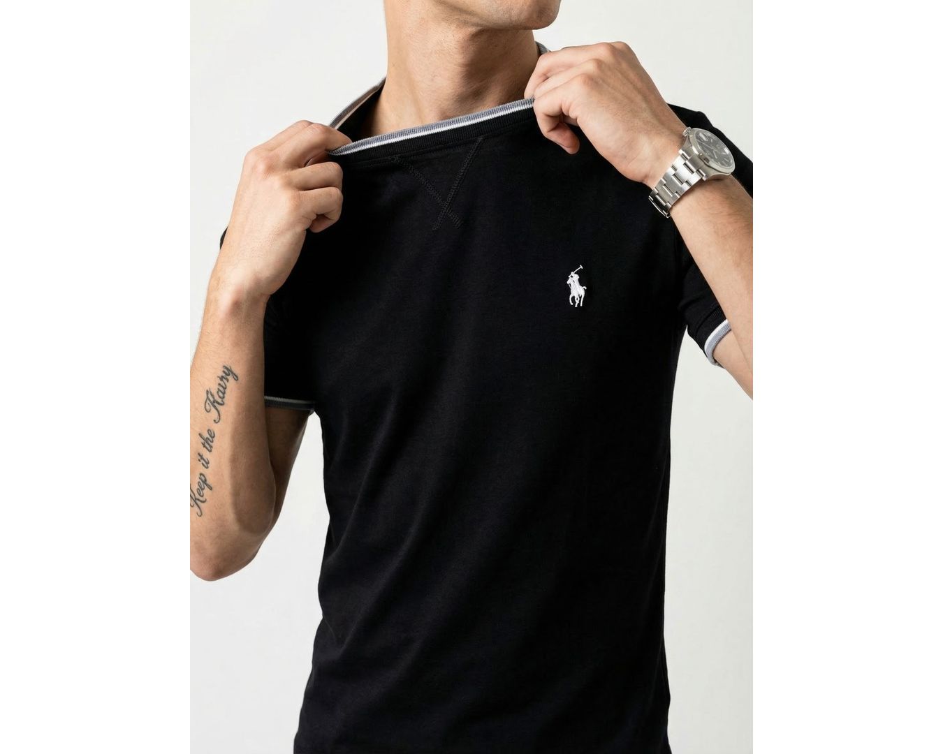 CAMISETA RALPH LAUREN - PRETO