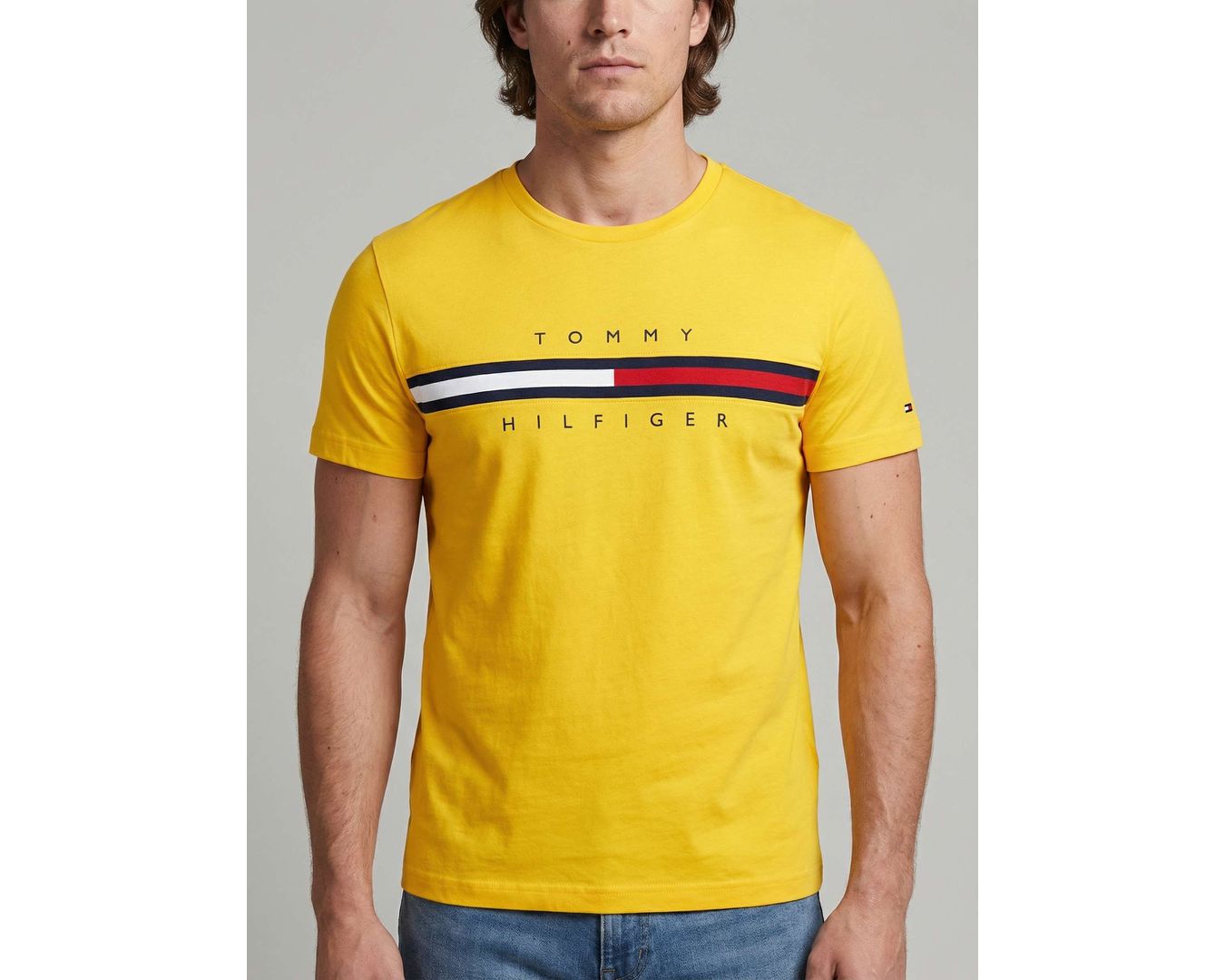 CAMISETA TOMMY HILFIGER - AMARELO