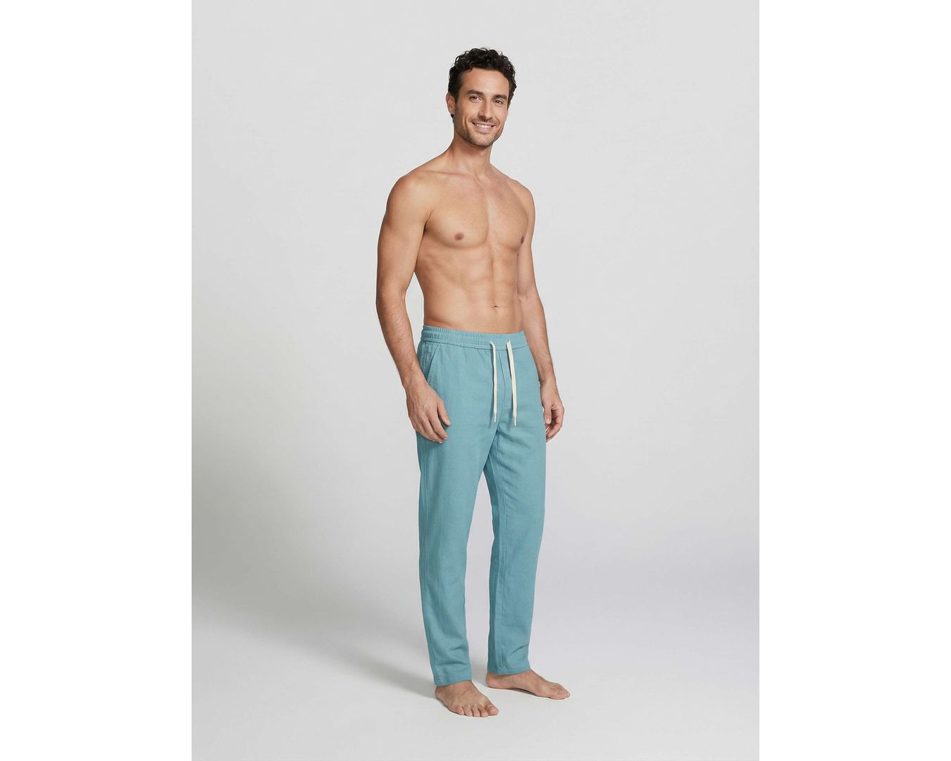 CALÇA ZARA - AZUL CIANO