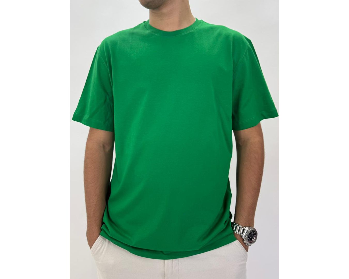 CAMISETA ZARA - VERDE BANDEIRA