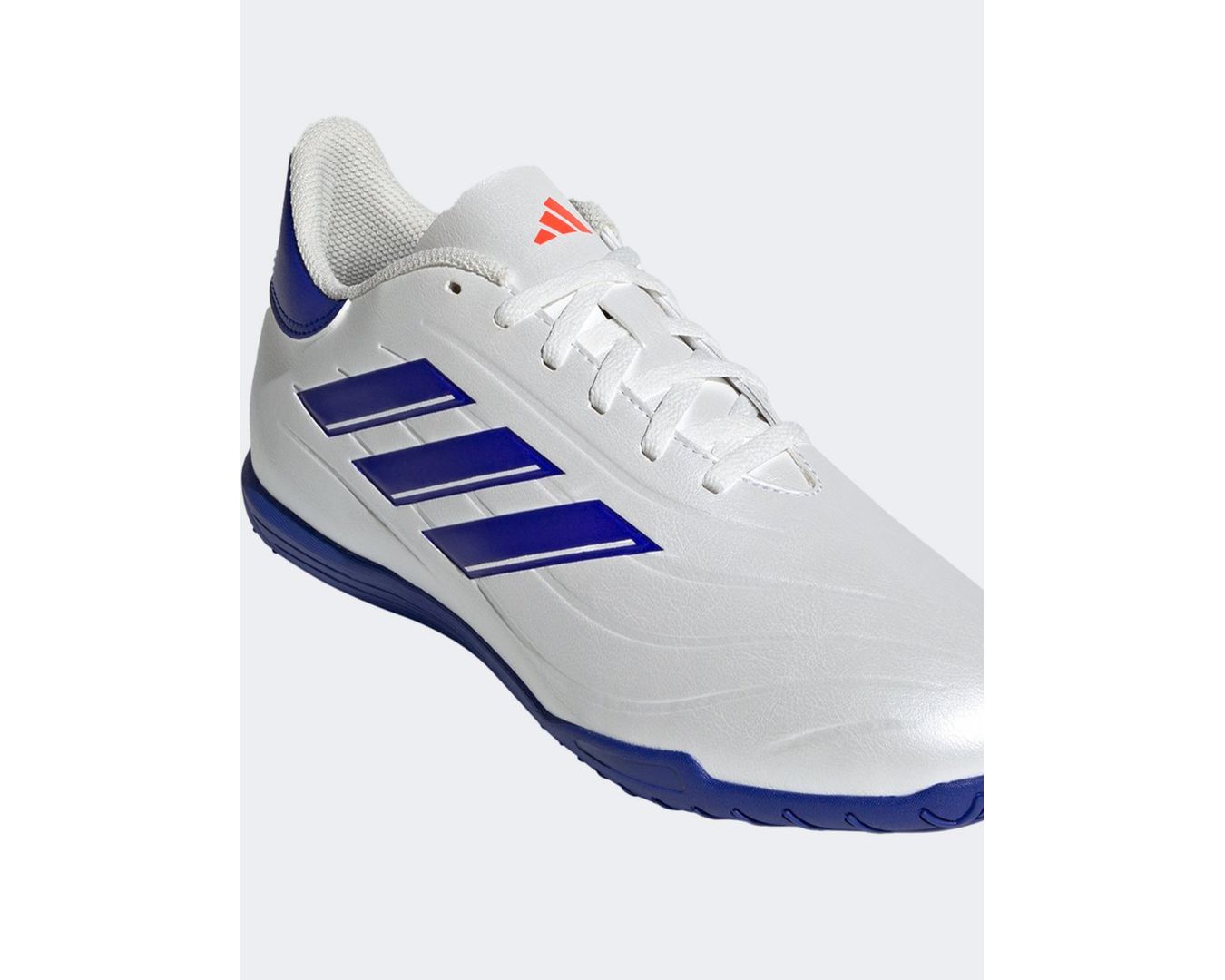 Chuteira Futsal Adidas Copa Pure 23 Club Unissex - Branco+Azul