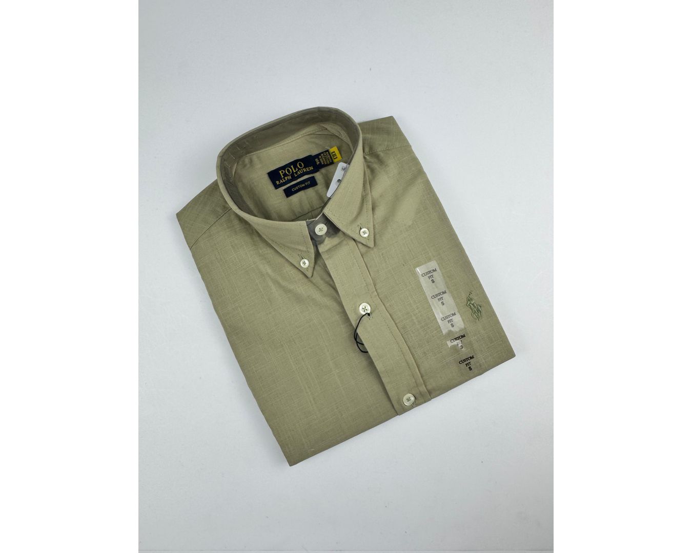 Camisa Social Linho Manga Curta Ralph Lauren 