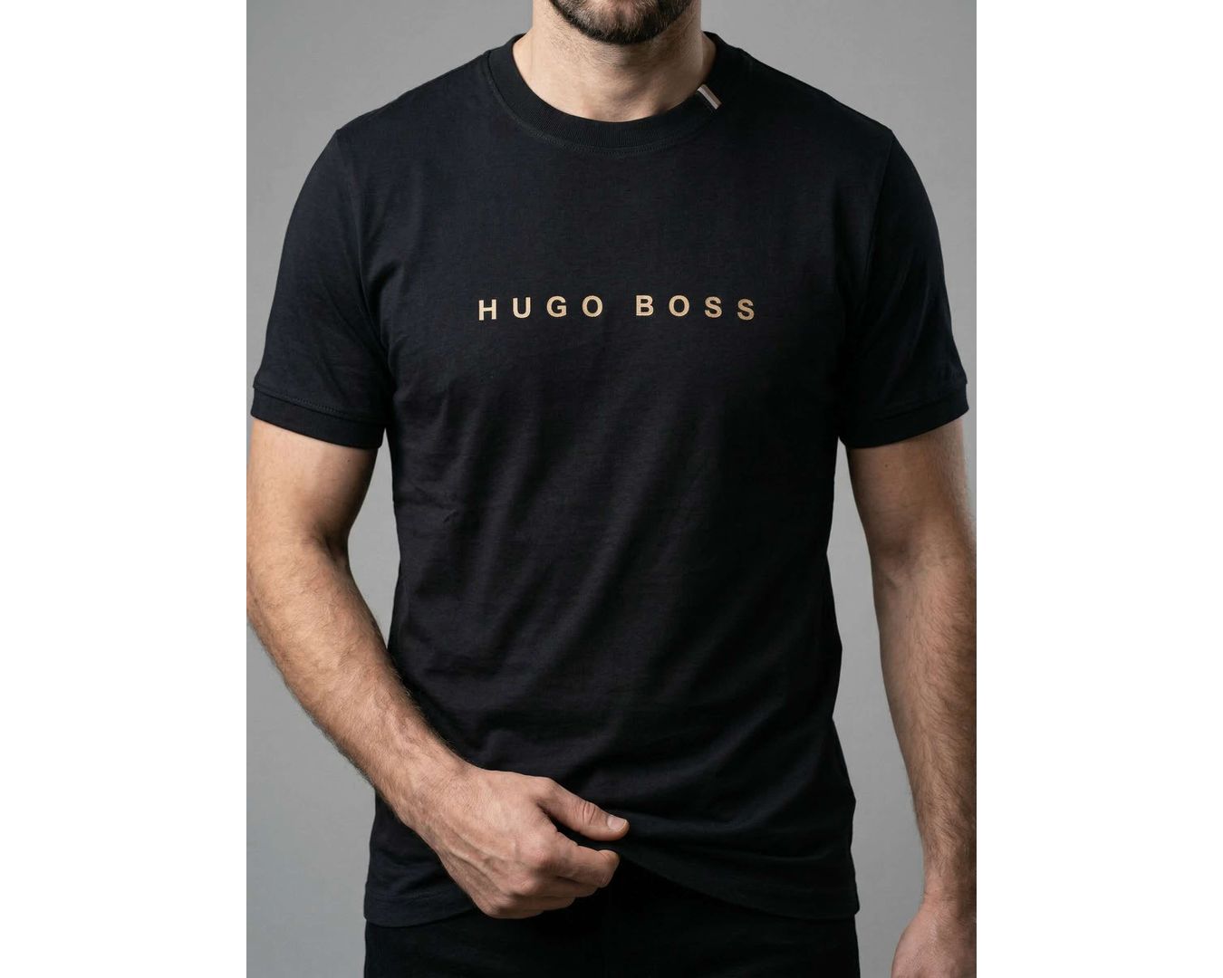 CAMISETA HUGO BOSS- PRETO