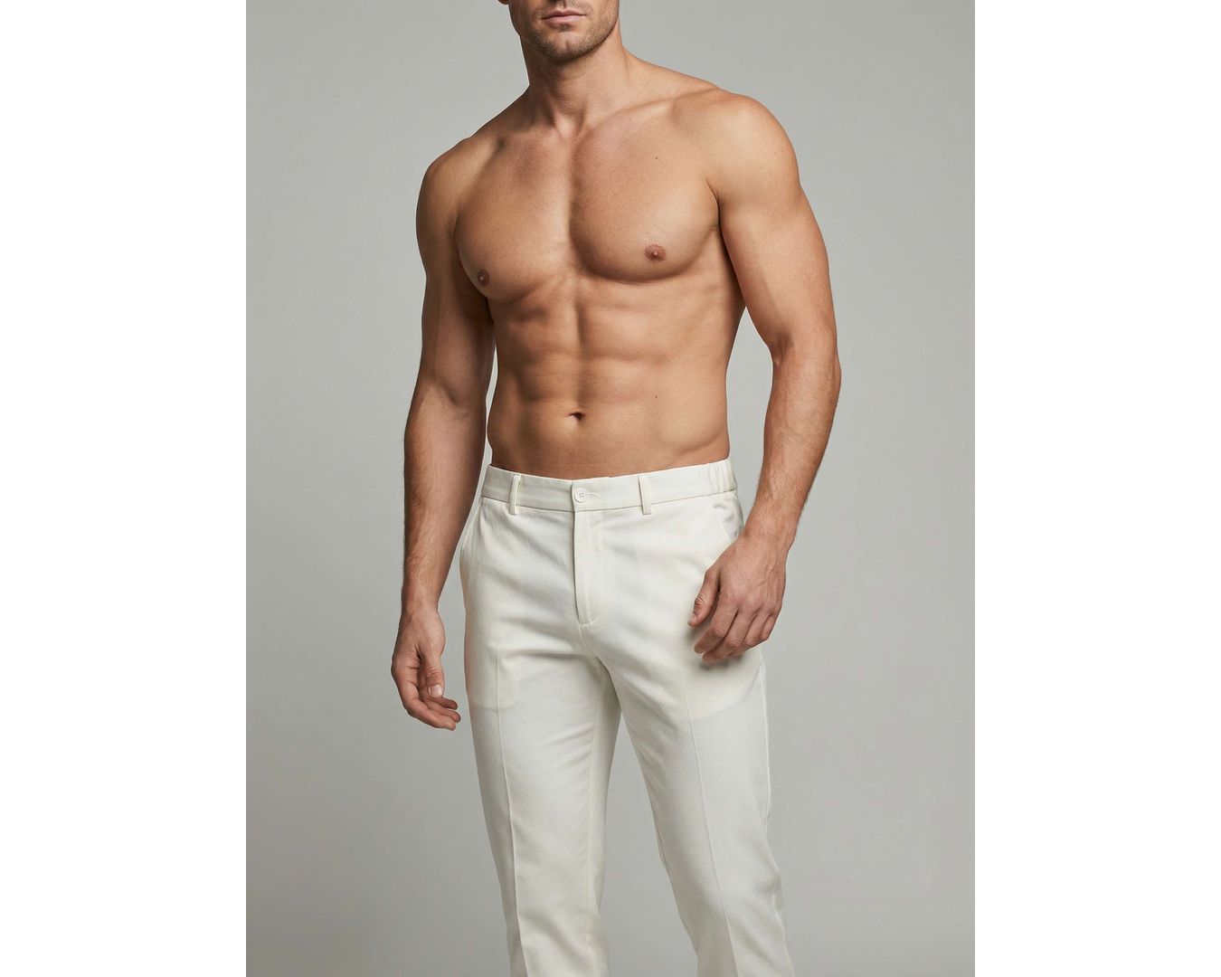 CALÇA CAGLIARI MARTINE LORENZO - BRANCO