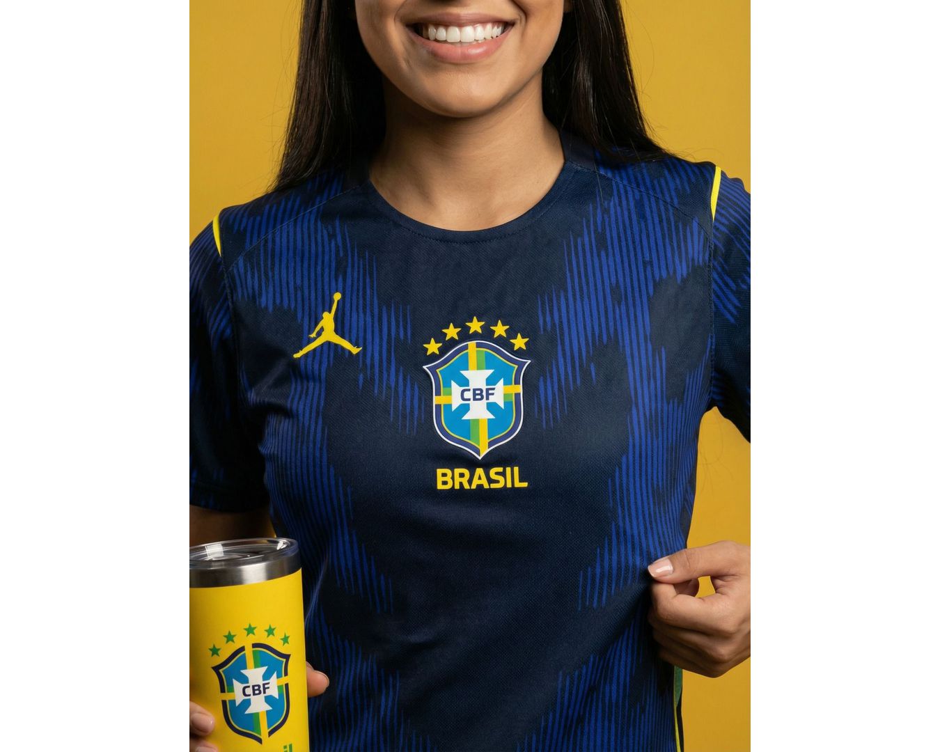 CAMISETA SELEÇÃO BRASILEIRA TORCEDOR/ FEMININA - TAILANDESA 1.1