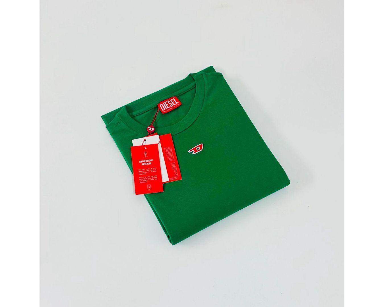 Camiseta Diesel - Verde Bandeira