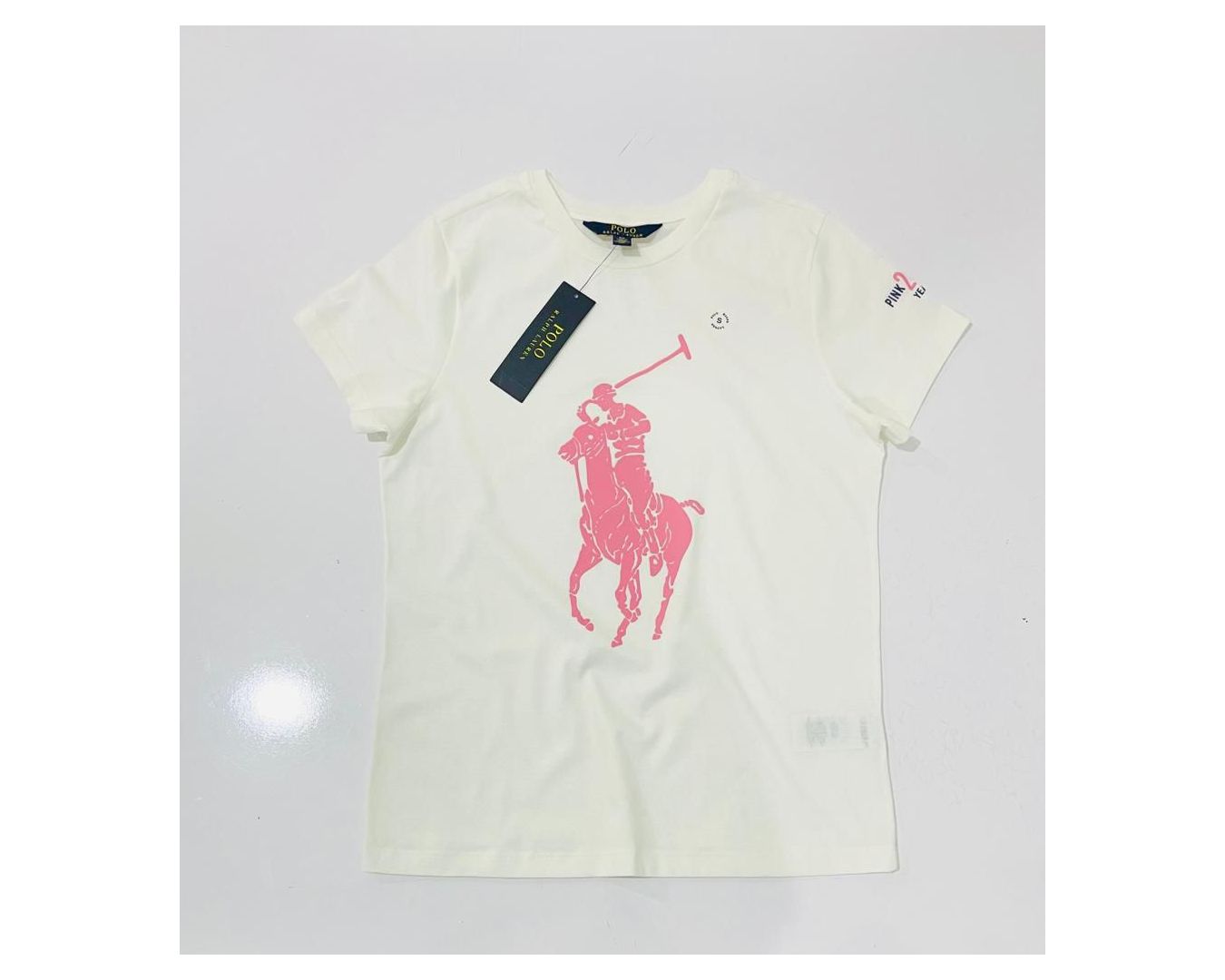 CAMISETA BABY LOOK FEMININA RALPH ALGODÃO TURCO