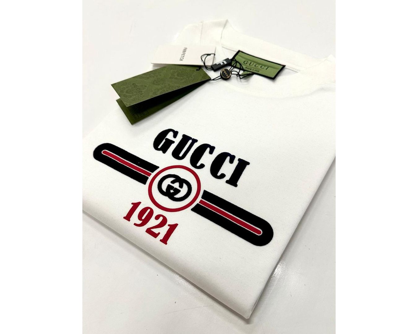 Camiseta Gucci - Branca - Chinesa 