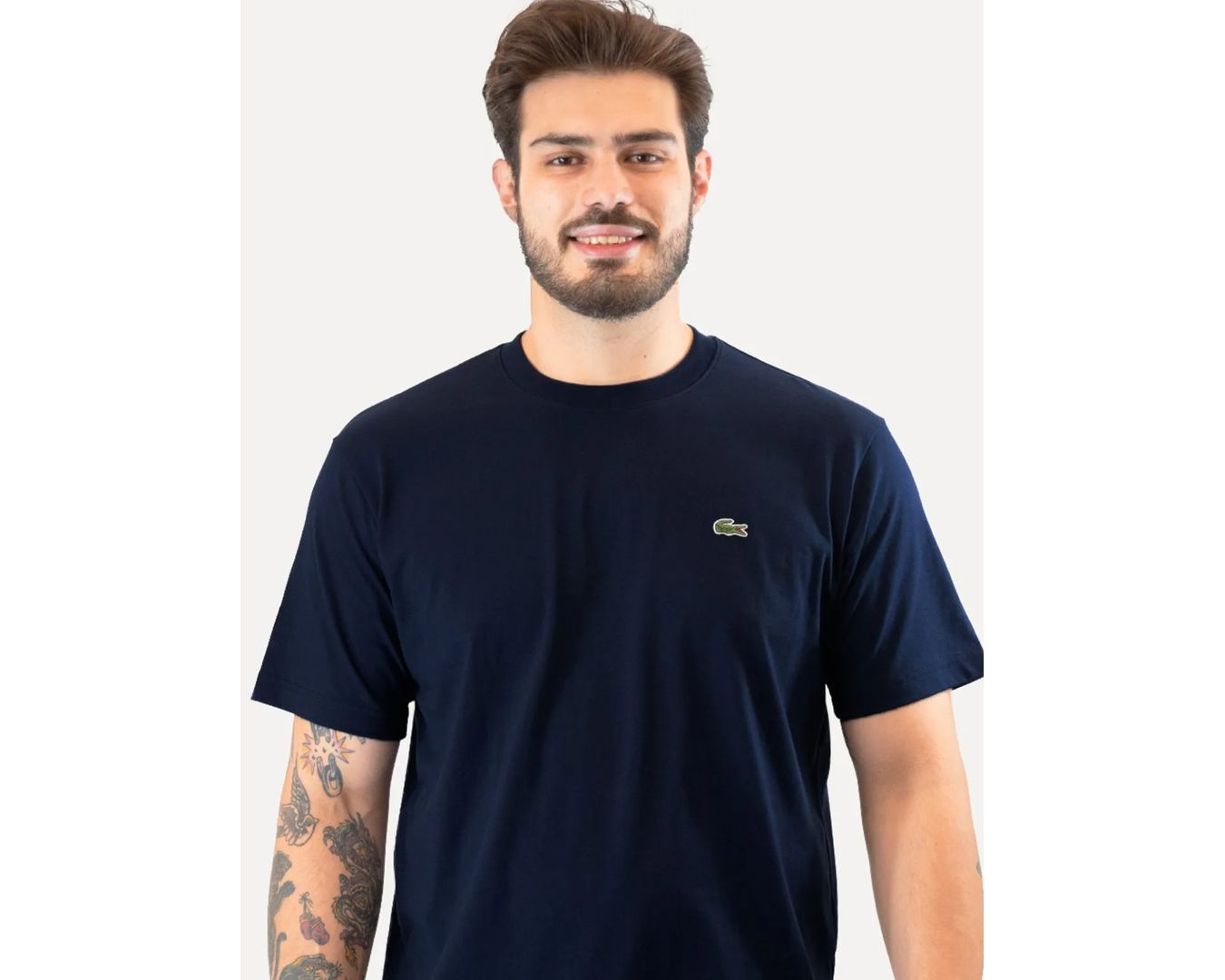 Camiseta Básica Lacoste - Marinho