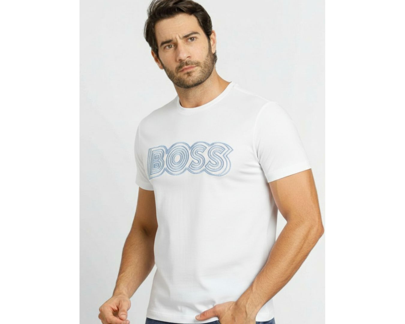 Camiseta Hugo Boss - Branca