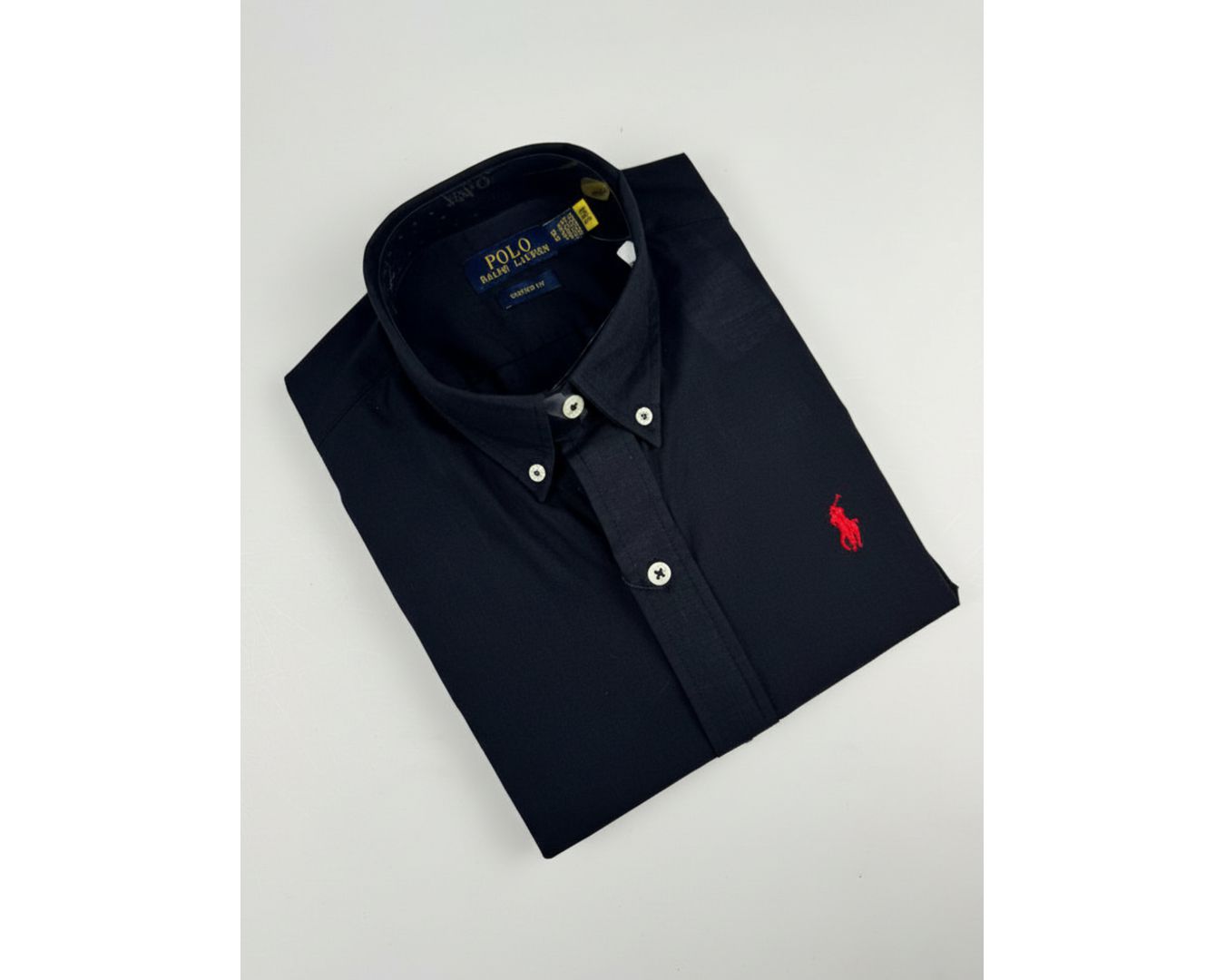 Camisa Social Linho Manga Curta Ralph Lauren 